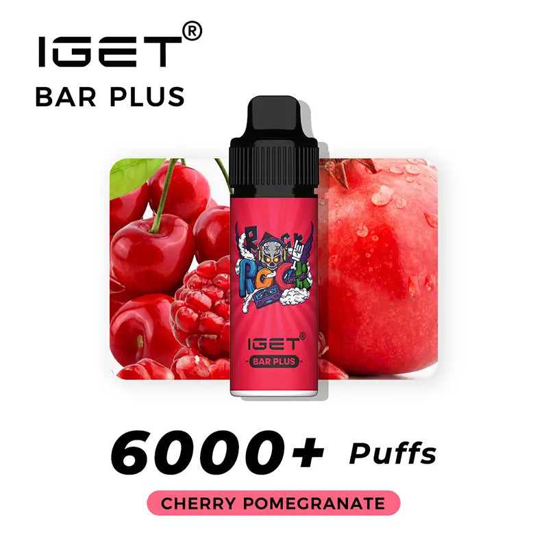 IGET Bar Plus 6000 Puffs Disposable Vape Kit - 50mg/ml
